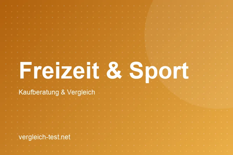 Grafik: Freizeit & Sport – Kaufberatungen im Überblick