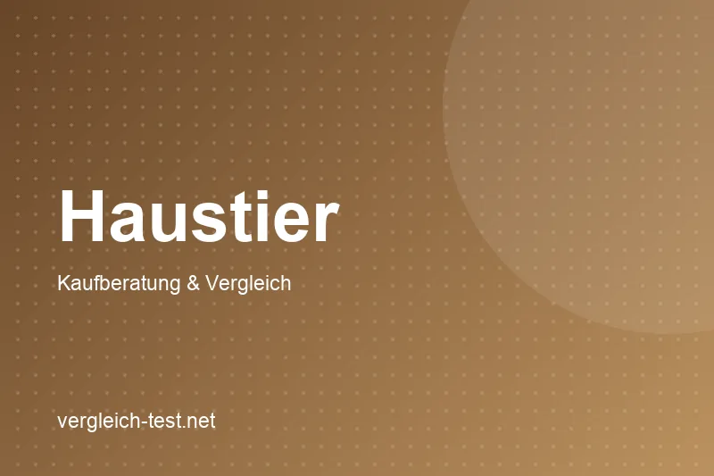 Grafik: Haustier – Kaufberatungen im Überblick