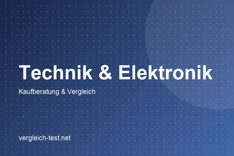 Grafik: Technik & Elektronik – Kaufberatungen im Überblick