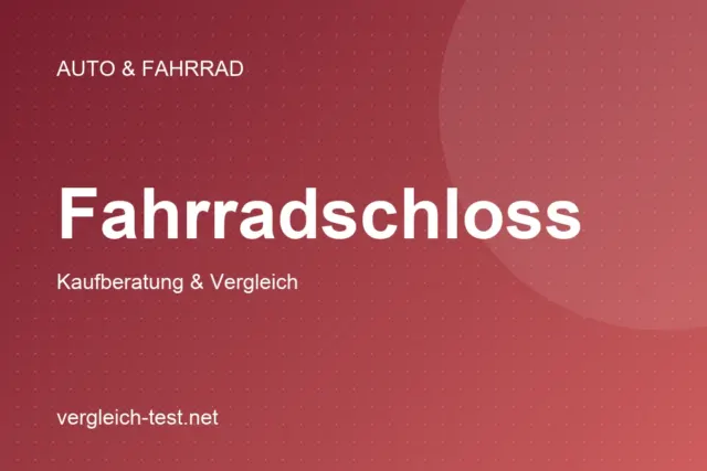 Grafik: Fahrradschloss – Kaufberatung und Vergleich