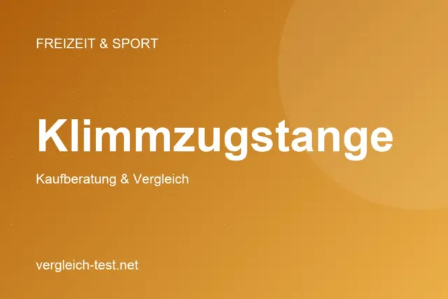 Grafik: Klimmzugstange – Kaufberatung und Vergleich