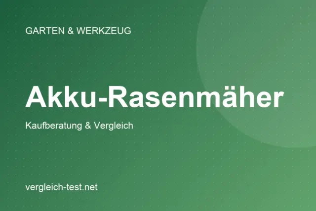 Grafik: Akku-Rasenmäher – Kaufberatung und Vergleich