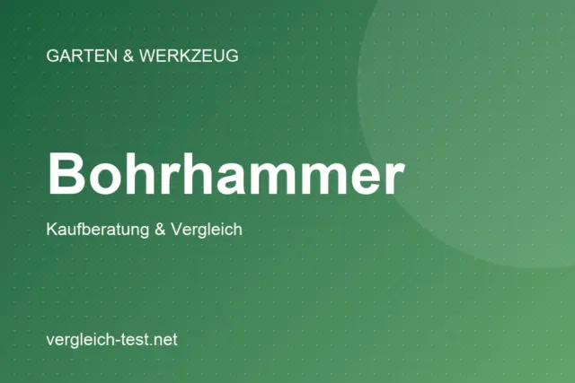 Grafik: Bohrhammer – Kaufberatung und Vergleich