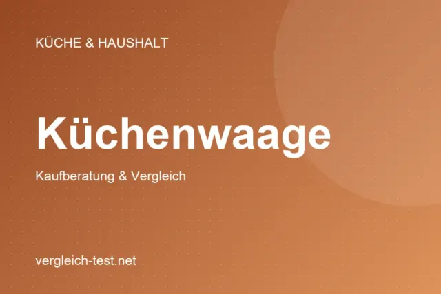 Grafik: Küchenwaage – Kaufberatung und Vergleich