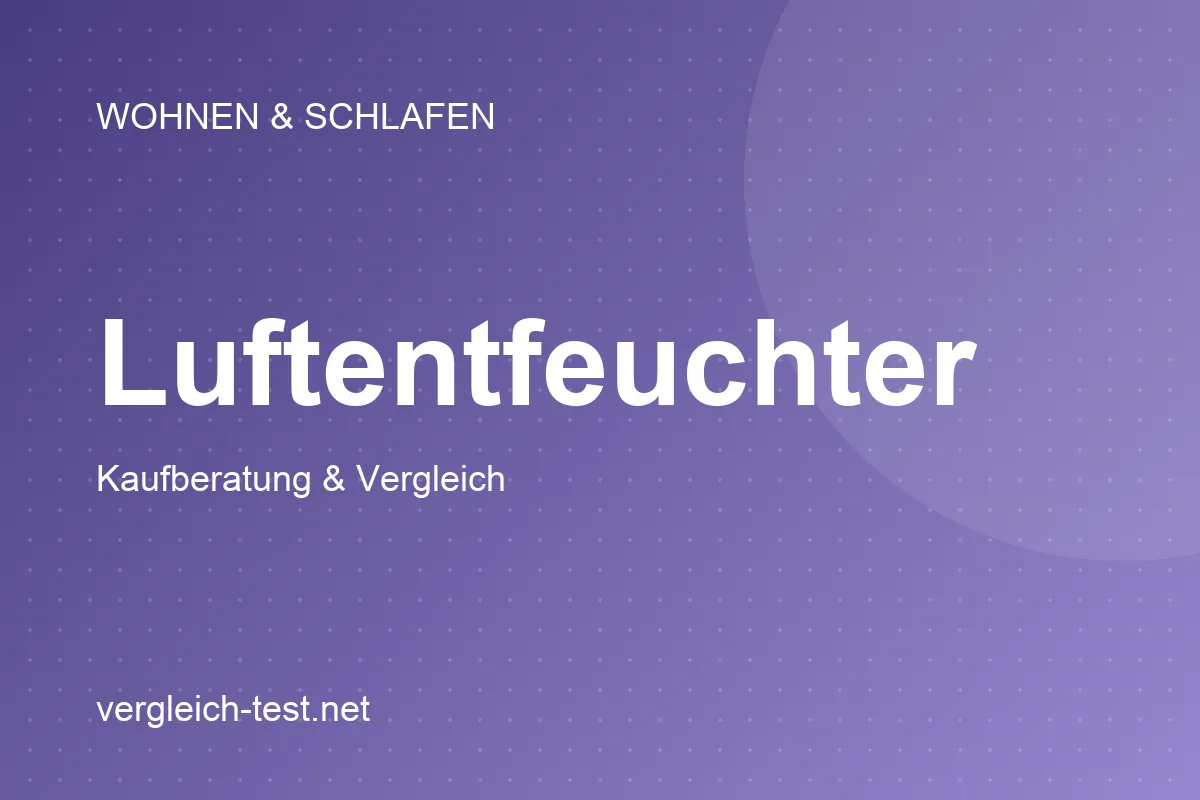 Grafik: Luftentfeuchter – Kaufberatung und Vergleich