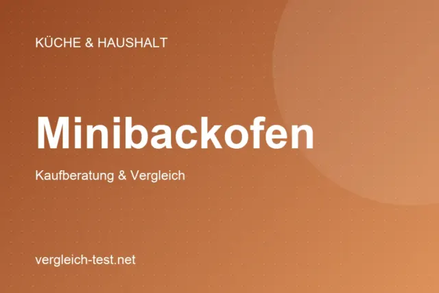 Grafik: Minibackofen – Kaufberatung und Vergleich
