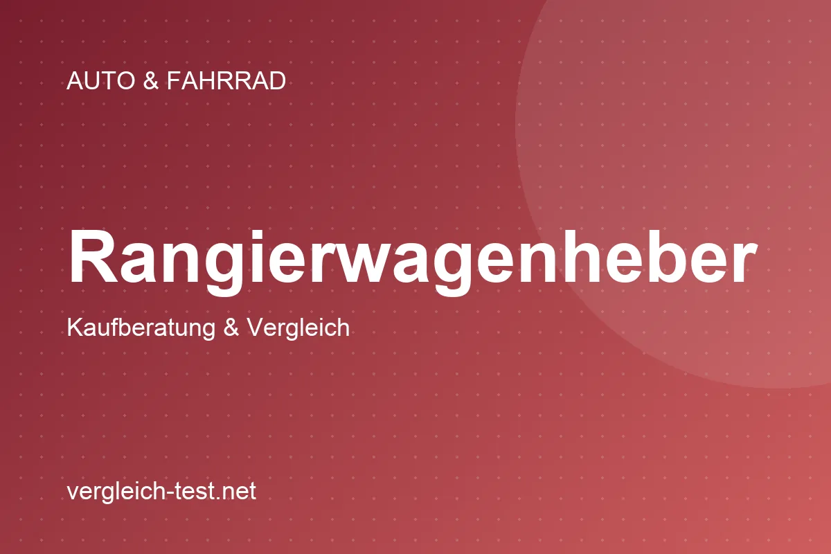 Grafik: Rangierwagenheber – Kaufberatung und Vergleich
