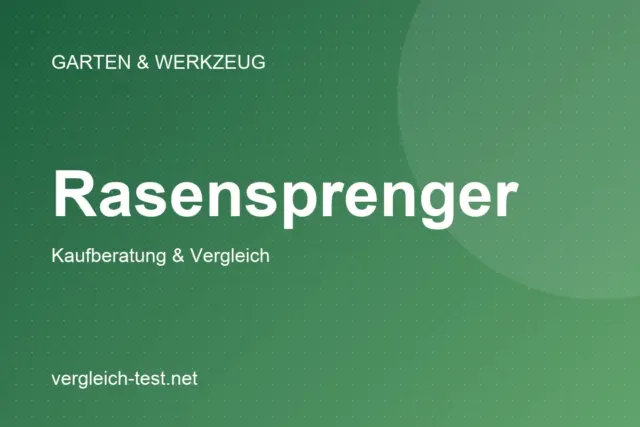 Grafik: Rasensprenger – Kaufberatung und Vergleich