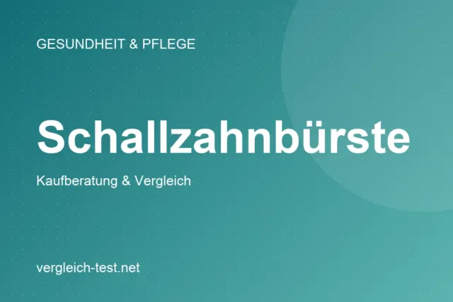 Grafik: Schallzahnbürste – Kaufberatung und Vergleich